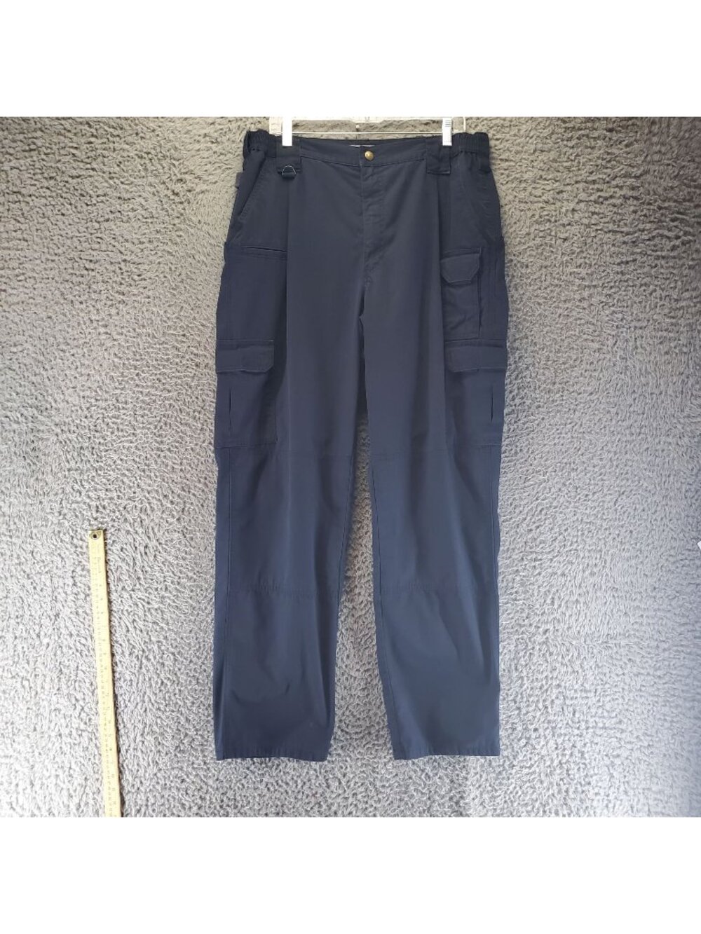 5.11 Tactical Pants Mens 38x34 Navy Blue Utility Cargo Ripstop Workwear *Read*